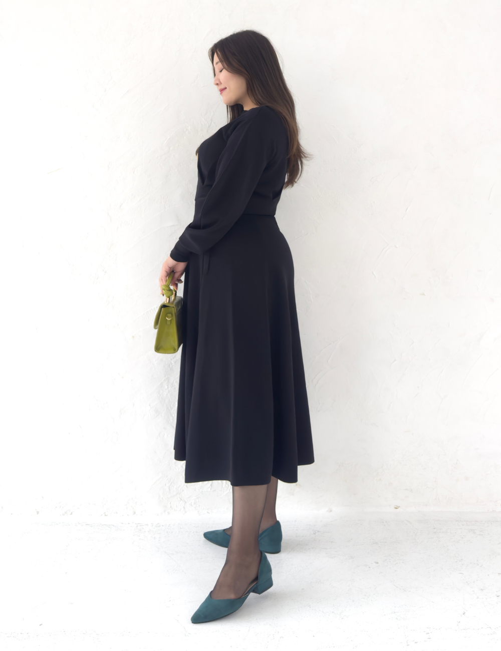 ウエストタックニットセットアップ