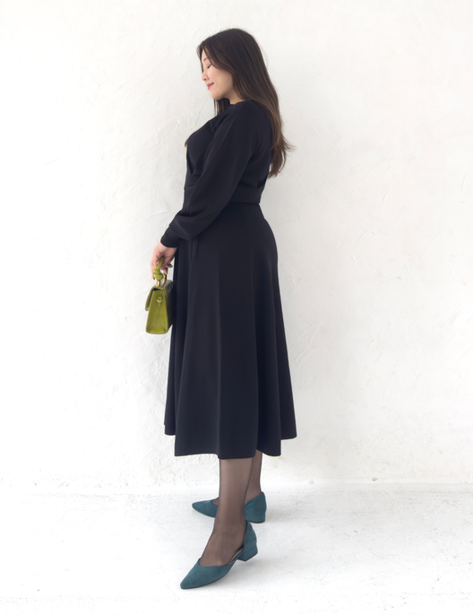 ウエストタックニットセットアップ