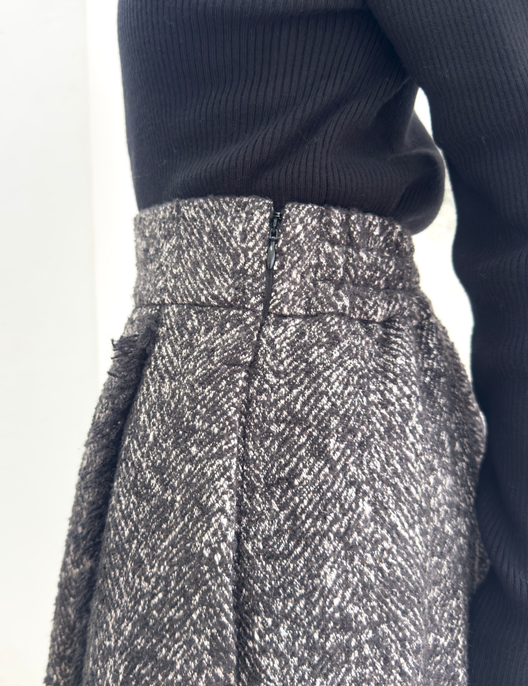 ツイードフリンジAラインスカート - Pinup Closet ONLINE STORE