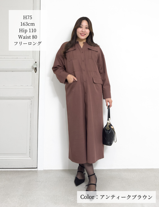 リアルフリードロストシャツワンピ