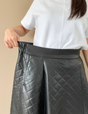 [Basic Line] Double Pocket Flared Skirt