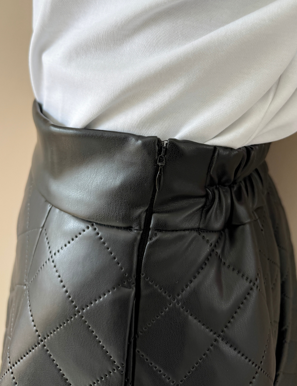 [Basic Line] Double Pocket Flared Skirt