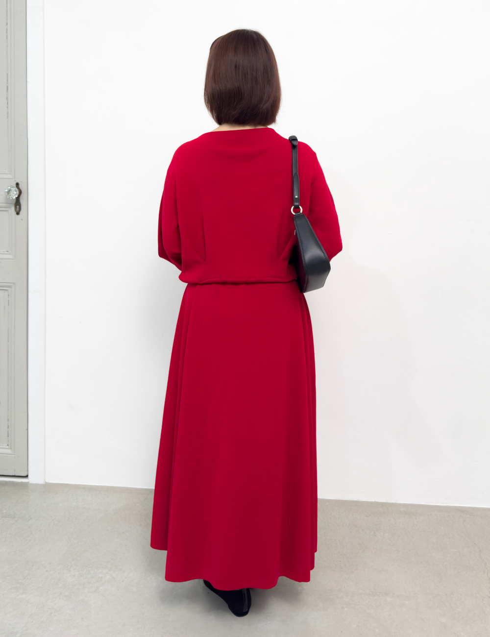 ウエストタックニットセットアップ