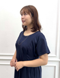 汗染み防止タックTシャツワンピ