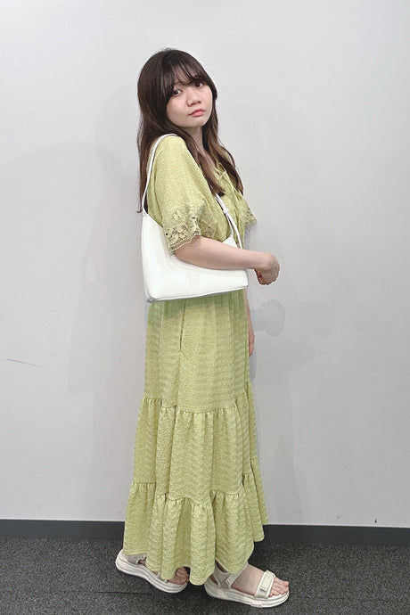 2Wayシエナワンピ/ピスタチオグリーン/F