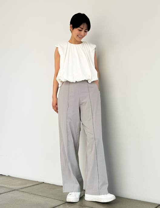 [Basic Line] Cotton Straight Pants