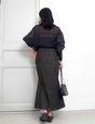 [Kaihara Denim] Adjustable Stretch Mermaid Skirt [Unbelievable Stretch]
