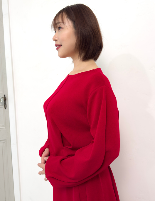 ウエストタックニットセットアップ