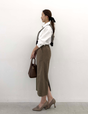 【Setup compatible】Herringbone I-line skirt