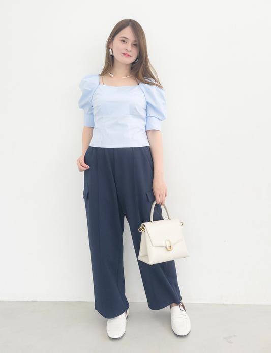 【ベーシックライン】ダブルポケットカーゴパンツ - Pinup Closet ONLINE STORE