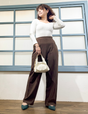 [Basic Line] Cotton Straight Pants