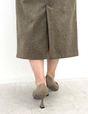 【Setup compatible】Herringbone I-line skirt