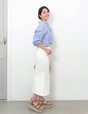 [Kaihara Denim] Adjustable Stretch Mermaid Skirt [Unbelievable Stretch]