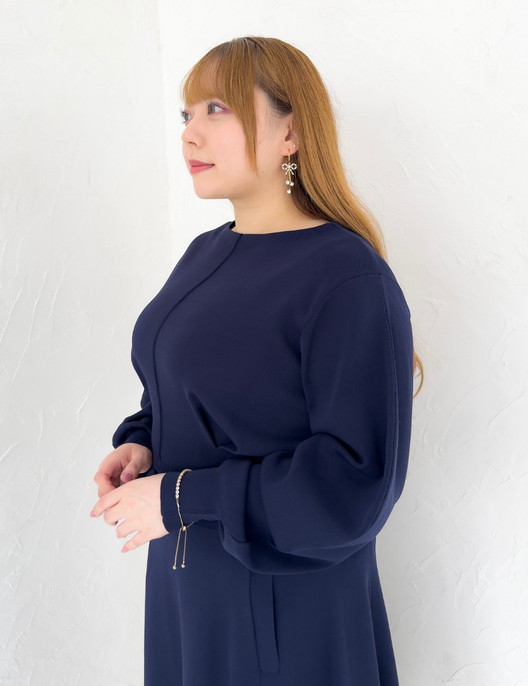 ウエストタックニットセットアップ