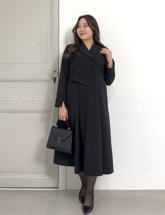 ジャケットデザインワンピ