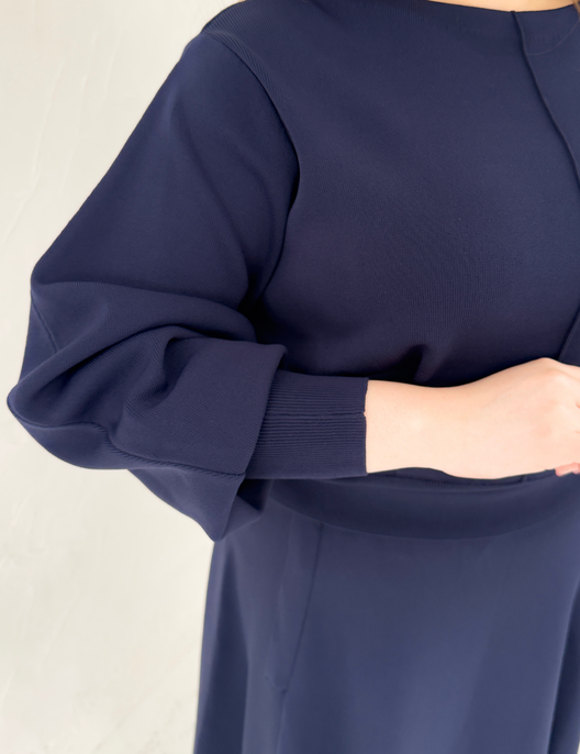 ウエストタックニットセットアップ