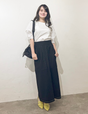 [Basic Line] Denim-like skirt