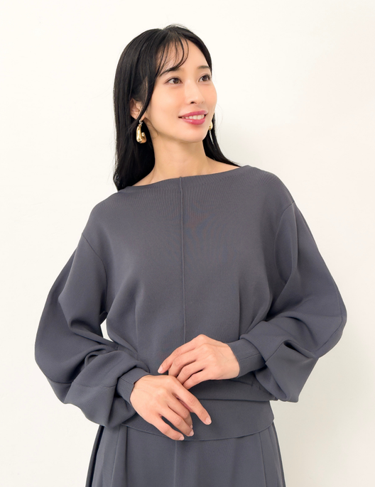 ウエストタックニットセットアップ