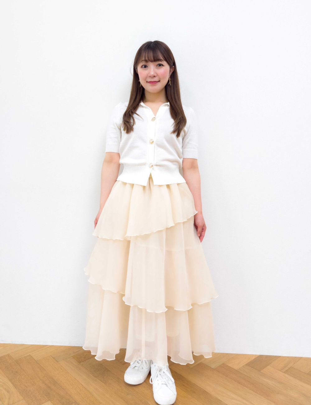 Random tiered skirt