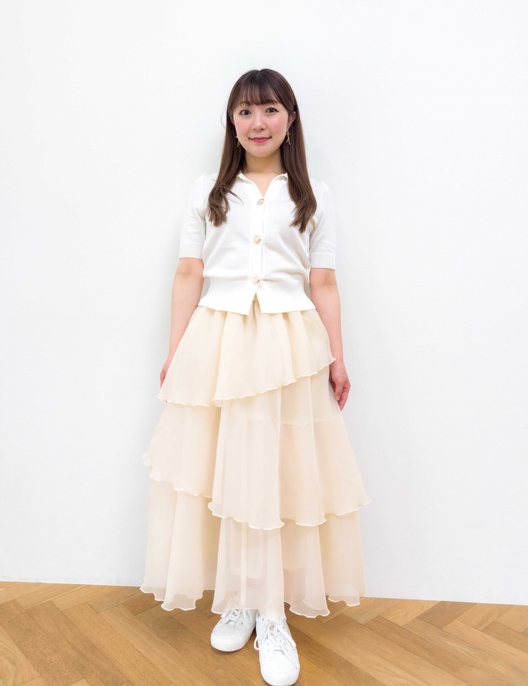 Random tiered skirt