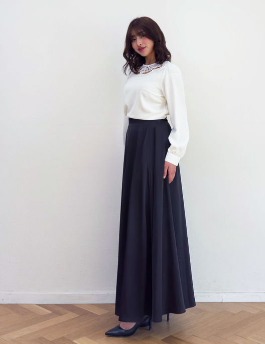 [Concert] Satin Long Skirt [Chorus]