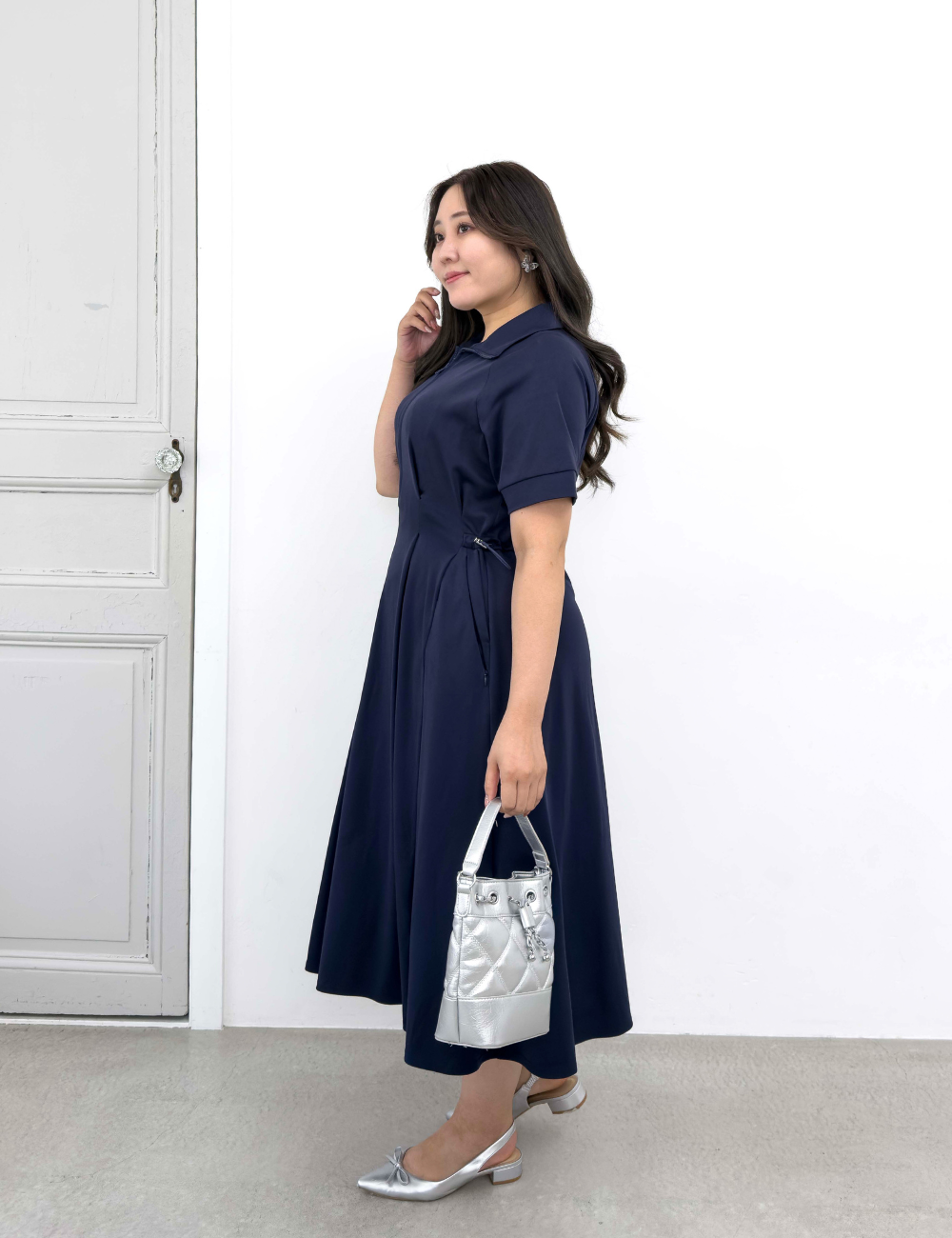 Anti-Sweat Stain Zip Dress