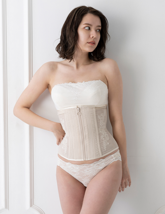 元鈴木さん コルセット Sirene シレーヌ ライラック(人魚の涙) S 元鈴木さん コルセット Sirene シレーヌ ライラック(人魚の涙) S