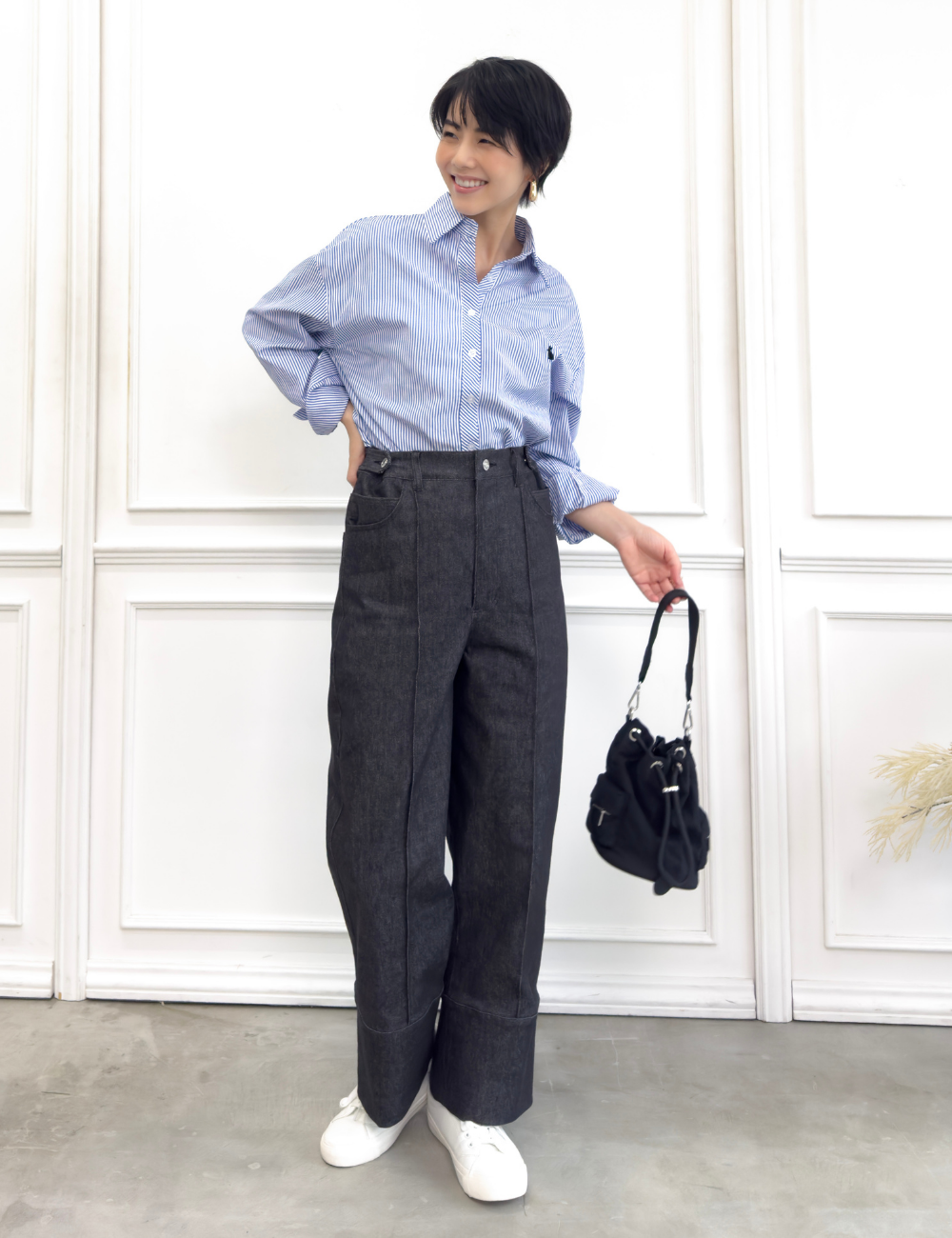 【カイハラデニム】アジャスタブルストレッチジーンズ【異次元伸縮】