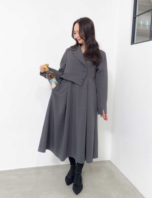 ジャケットデザインワンピ