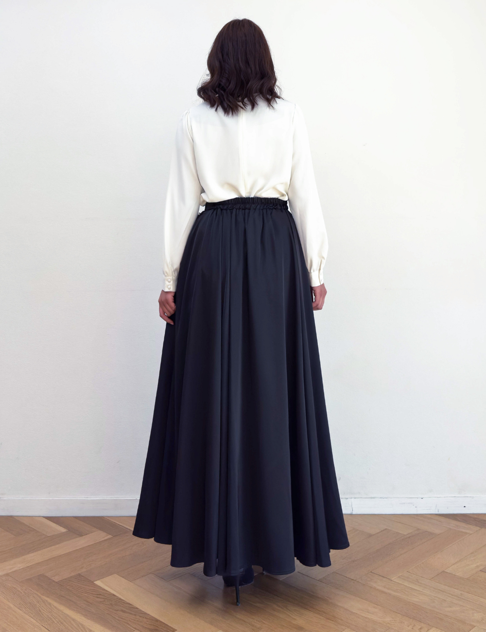 [Concert] Satin Long Skirt [Chorus]