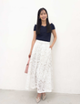 Sheer Lace Skirt