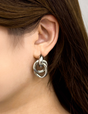 Atlas (Fringe) - Silver Color - Earrings