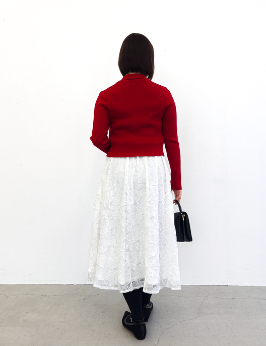 [Basic Line] Double Pocket Mermaid Skirt