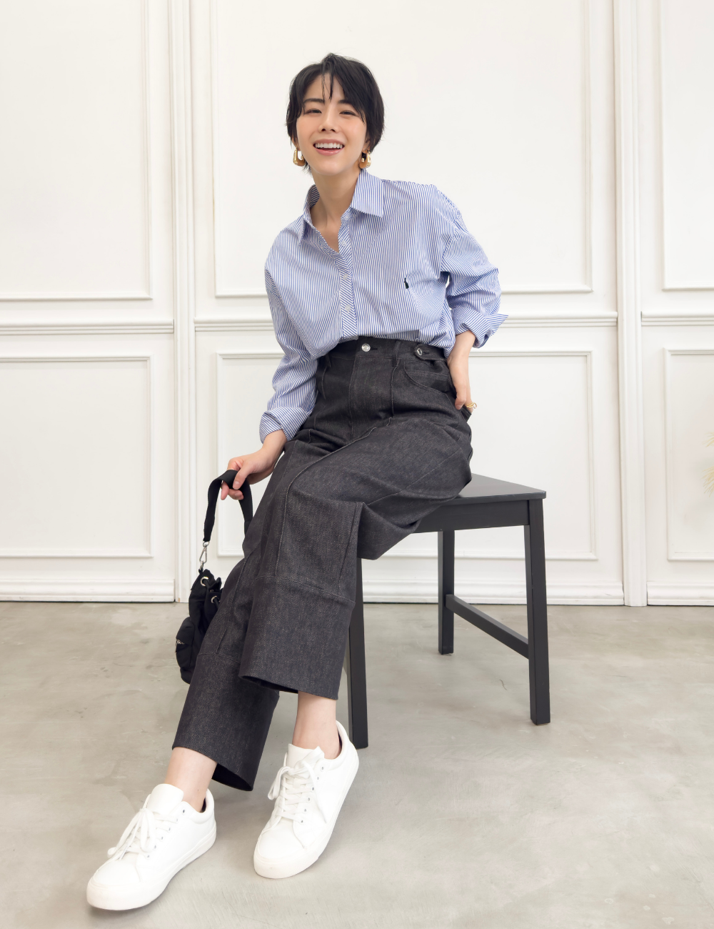 【カイハラデニム】アジャスタブルストレッチジーンズ【異次元伸縮】