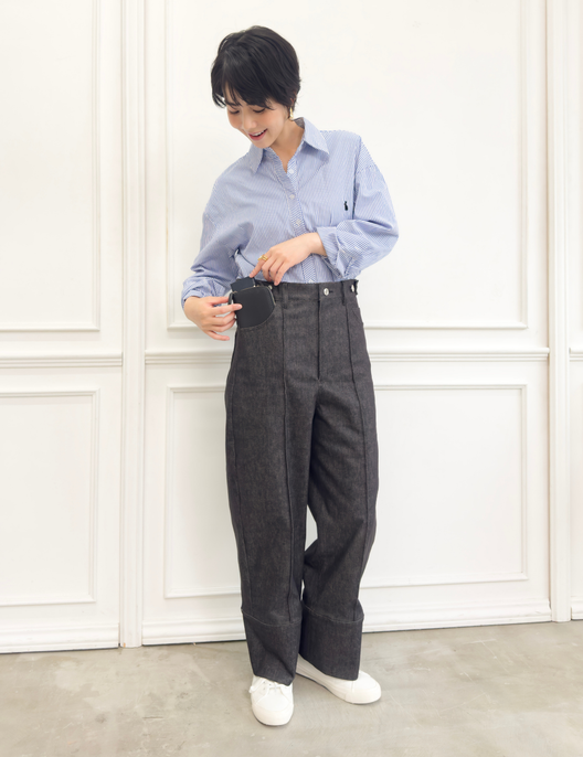 【カイハラデニム】アジャスタブルストレッチジーンズ【異次元伸縮】