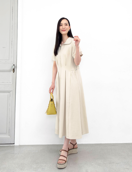 Anti-Sweat Stain Zip Dress