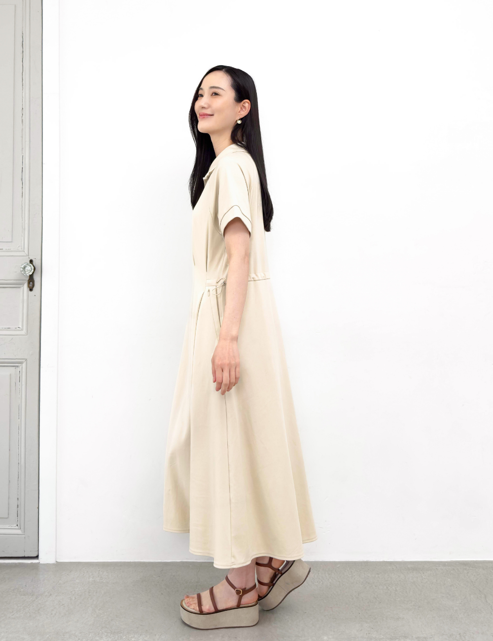 Anti-Sweat Stain Zip Dress