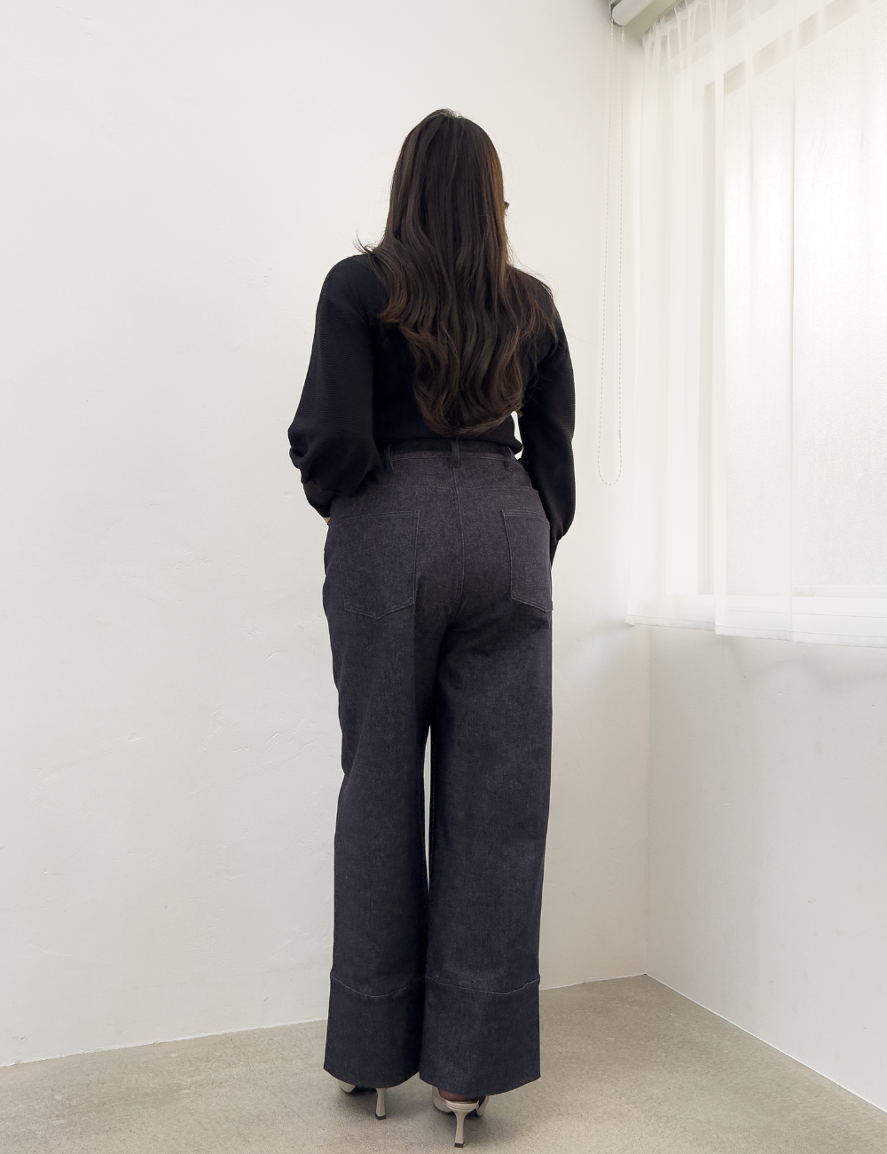 【カイハラデニム】アジャスタブルストレッチジーンズ【異次元伸縮】