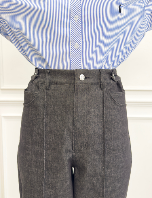 【カイハラデニム】アジャスタブルストレッチジーンズ【異次元伸縮】