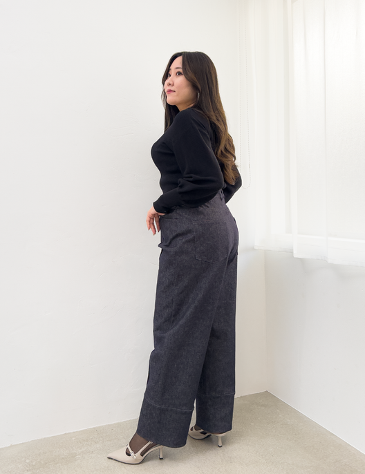 【カイハラデニム】アジャスタブルストレッチジーンズ【異次元伸縮】