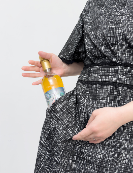 CINEMATIQ レーストリムストレッチワンピ ブラック ディティール