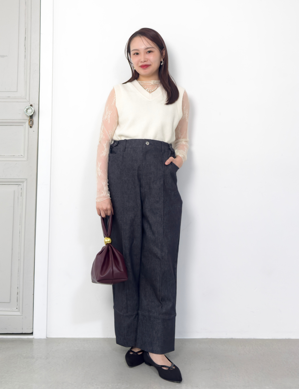 【カイハラデニム】アジャスタブルストレッチジーンズ【異次元伸縮】