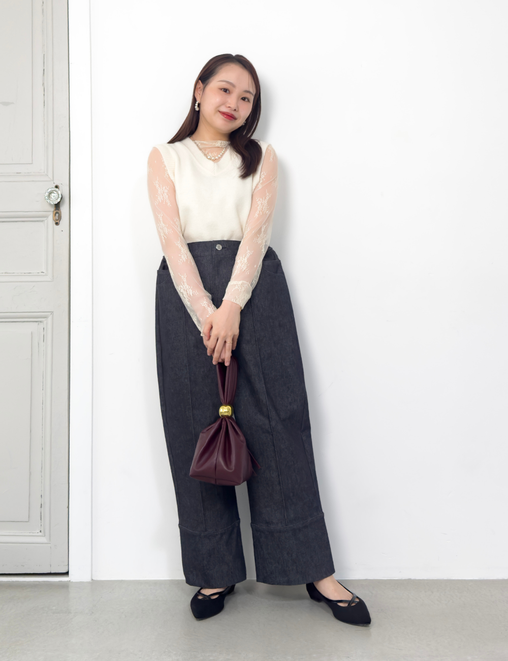 【カイハラデニム】アジャスタブルストレッチジーンズ【異次元伸縮】