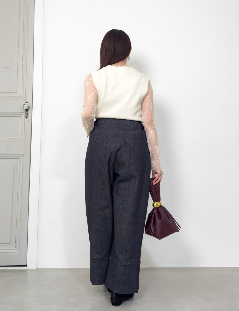 【カイハラデニム】アジャスタブルストレッチジーンズ【異次元伸縮】