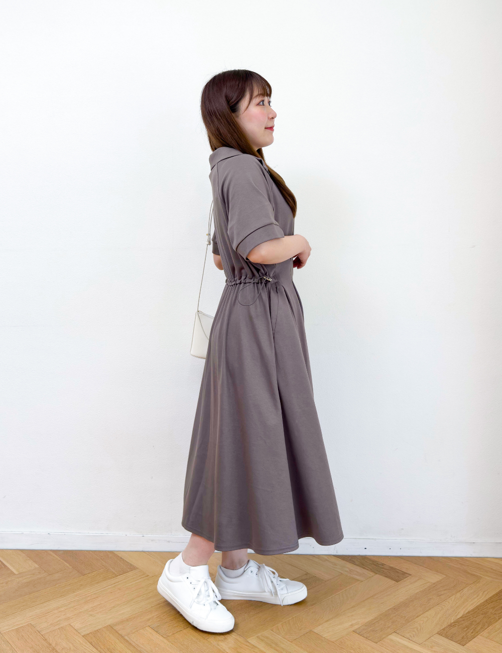 Anti-Sweat Stain Zip Dress