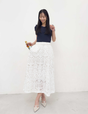 Sheer Lace Skirt
