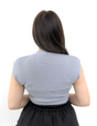 Cache-coeur Knitted Top