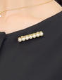 Pearl Line Brooch