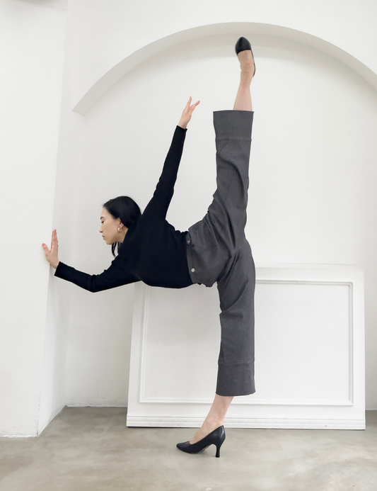 【カイハラデニム】アジャスタブルストレッチジーンズ【異次元伸縮】