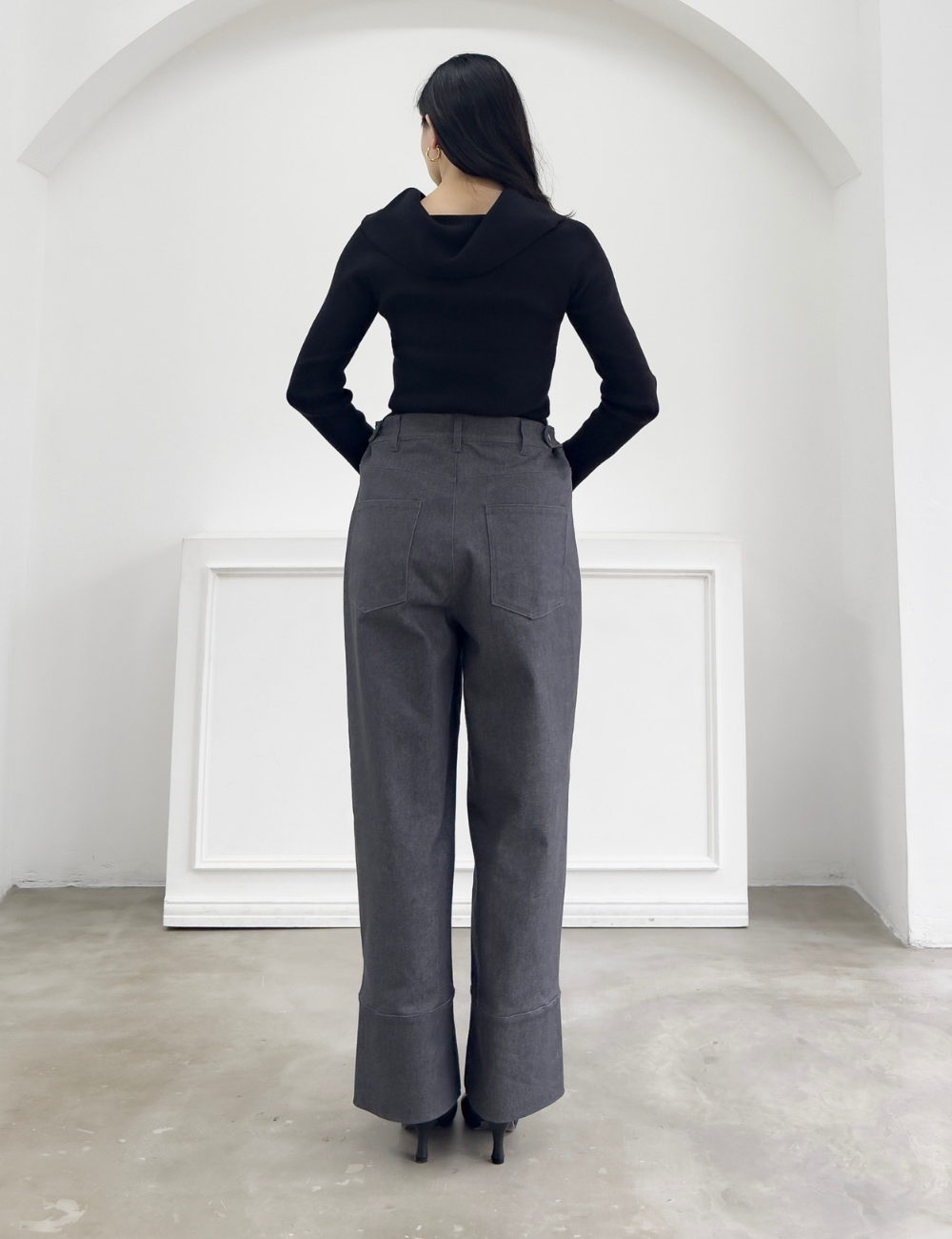 【カイハラデニム】アジャスタブルストレッチジーンズ【異次元伸縮】